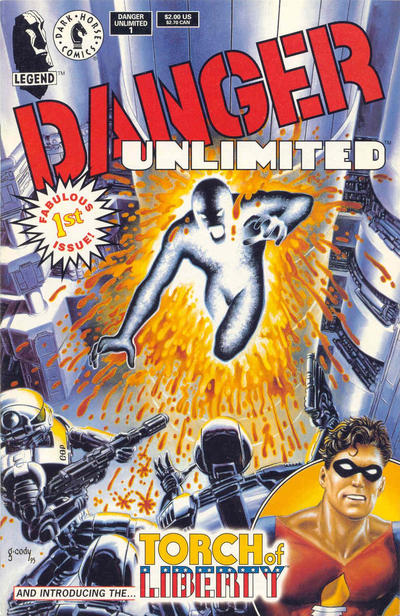 Cover for Danger Unlimited (Dark Horse, 1994 series) #1