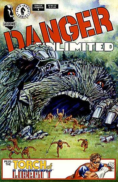 Cover for Danger Unlimited (Dark Horse, 1994 series) #4