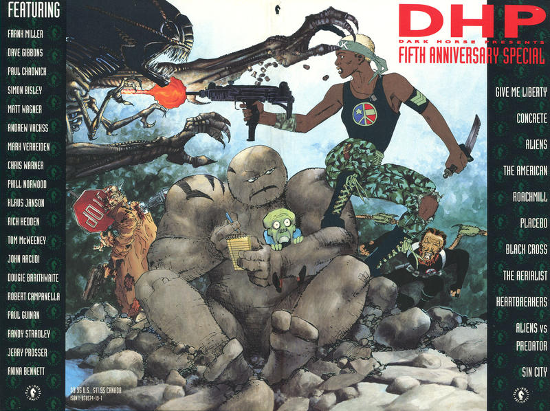 Cover for Dark Horse Presents Fifth Anniversary Special (Dark Horse, 1991 series) 