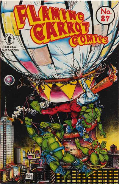 Cover for Flaming Carrot Comics (Dark Horse, 1988 series) #27
