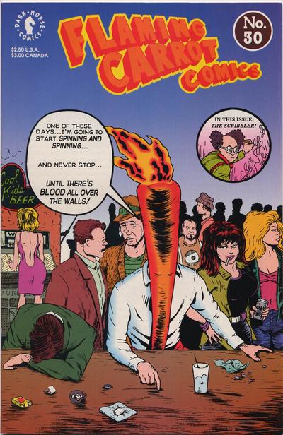 Cover for Flaming Carrot Comics (Dark Horse, 1988 series) #30