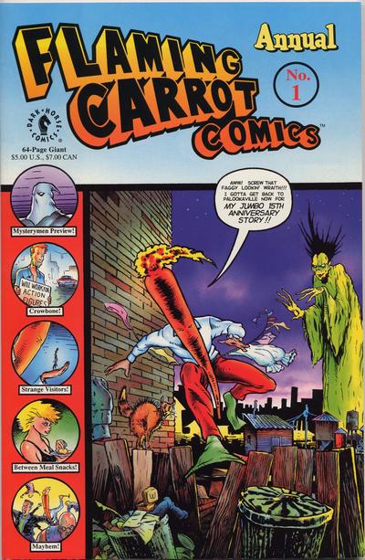 Cover for Flaming Carrot Comics Annual (Dark Horse, 1997 series) #1