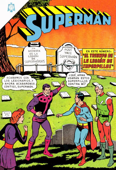 Cover for Supermán (Editorial Novaro, 1952 series) #539
