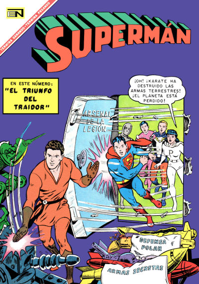 Cover for Supermán (Editorial Novaro, 1952 series) #608