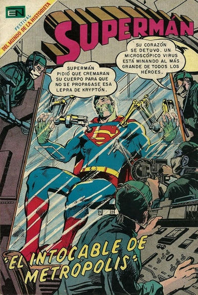 Cover for Supermán (Editorial Novaro, 1952 series) #713