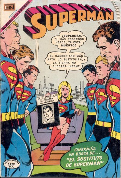 Cover for Supermán (Editorial Novaro, 1952 series) #725