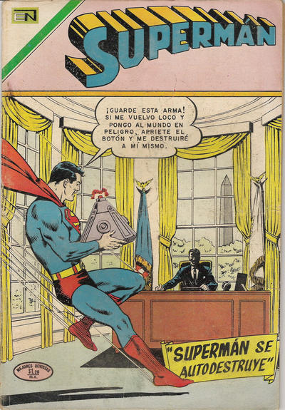 Cover for Supermán (Editorial Novaro, 1952 series) #830
