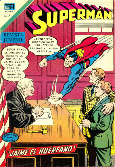 Cover for Supermán (Editorial Novaro, 1952 series) #839
