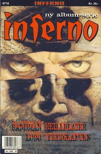 Cover Thumbnail for Inferno album (Bladkompaniet / Schibsted, 1997 series) #1 - Sandman; Hellblazer; Lobo; Predikanten