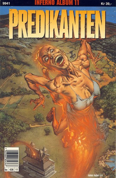 Cover for Inferno album (Bladkompaniet / Schibsted, 1997 series) #11 - Predikanten: Til verdens ende