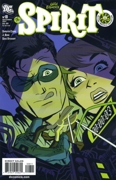 Cover for The Spirit (DC, 2007 series) #8