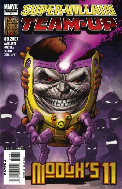 Cover for Super-Villain Team-Up / Modok's 11 (Marvel, 2007 series) #1