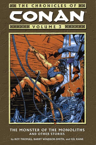 Cover for The Chronicles of Conan (Dark Horse, 2003 series) #3 - The Monster of the Monoliths and Other Stories