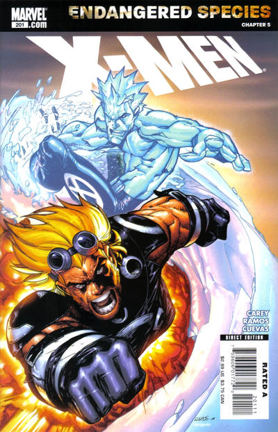 Cover for X-Men (Marvel, 2004 series) #201