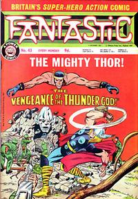 Cover for Fantastic! (IPC, 1967 series) #43