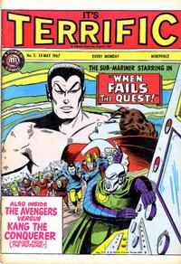 Cover for Terrific! (IPC, 1967 series) #5