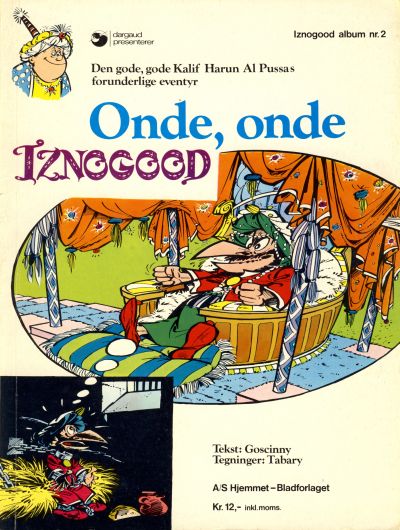 Cover for Iznogood (Hjemmet / Egmont, 1977 series) #2 - Onde, onde Iznogood