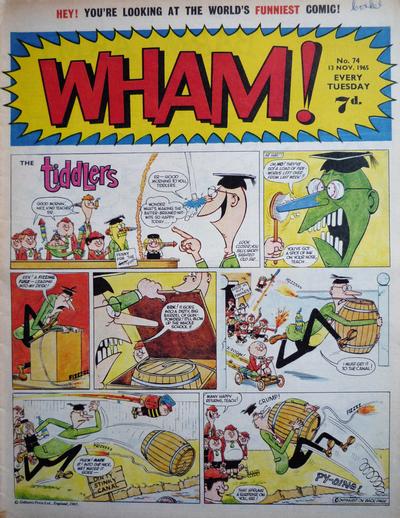 Cover for Wham! (IPC, 1964 series) #74