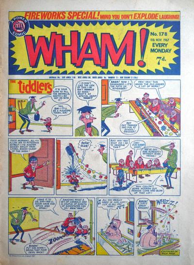 Cover for Wham! (IPC, 1964 series) #178