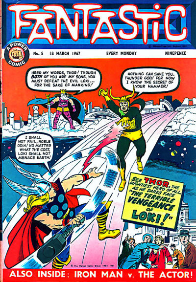 Cover for Fantastic! (IPC, 1967 series) #5