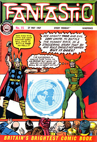 Cover for Fantastic! (IPC, 1967 series) #15