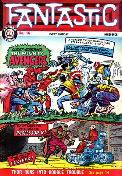 Cover for Fantastic! (IPC, 1967 series) #16
