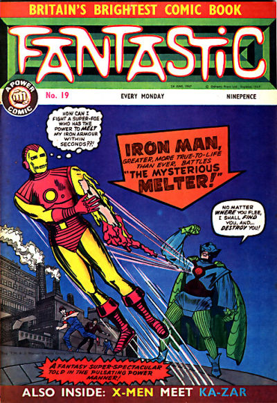 Cover for Fantastic! (IPC, 1967 series) #19