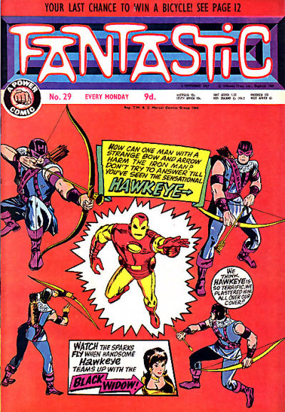 Cover for Fantastic! (IPC, 1967 series) #29