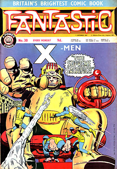 Cover for Fantastic! (IPC, 1967 series) #30