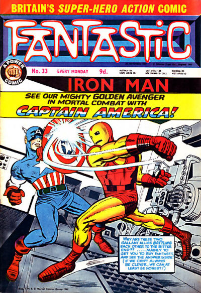 Cover for Fantastic! (IPC, 1967 series) #33