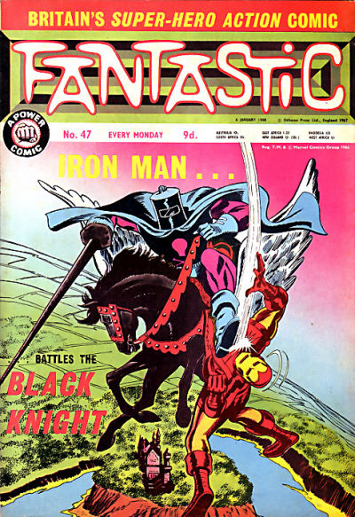 Cover for Fantastic! (IPC, 1967 series) #47