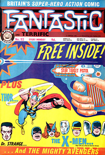 Cover for Fantastic! (IPC, 1967 series) #52