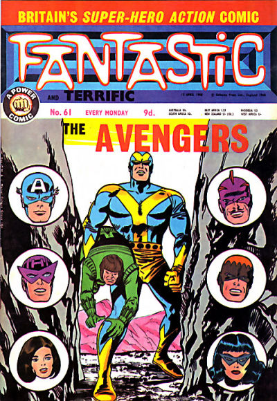 Cover for Fantastic! (IPC, 1967 series) #61