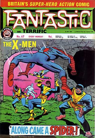Cover for Fantastic! (IPC, 1967 series) #67