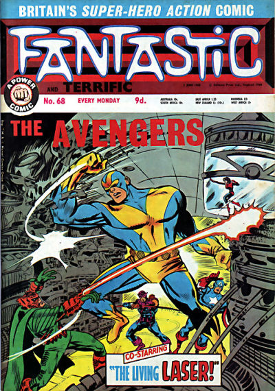 Cover for Fantastic! (IPC, 1967 series) #68