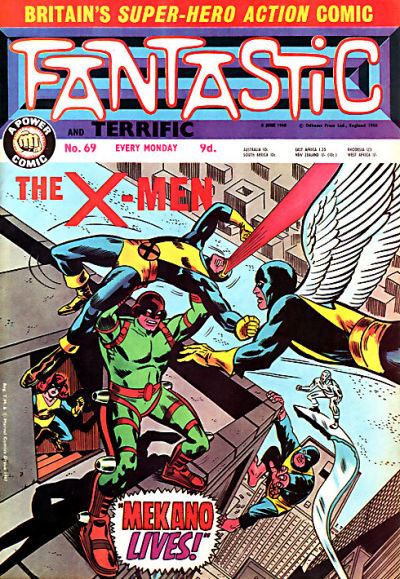 Cover for Fantastic! (IPC, 1967 series) #69