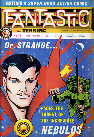 Cover for Fantastic! (IPC, 1967 series) #73
