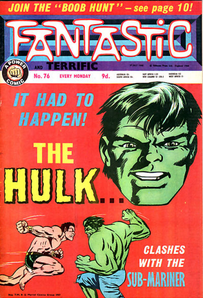 Cover for Fantastic! (IPC, 1967 series) #76