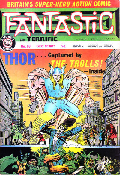 Cover for Fantastic! (IPC, 1967 series) #88