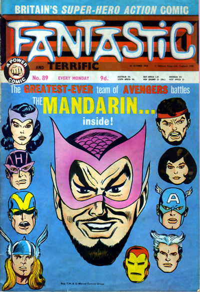 Cover for Fantastic! (IPC, 1967 series) #89