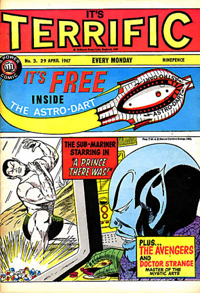 Cover for Terrific! (IPC, 1967 series) #3