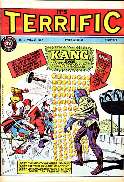 Cover for Terrific! (IPC, 1967 series) #6