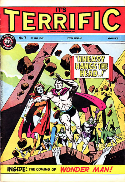 Cover for Terrific! (IPC, 1967 series) #7