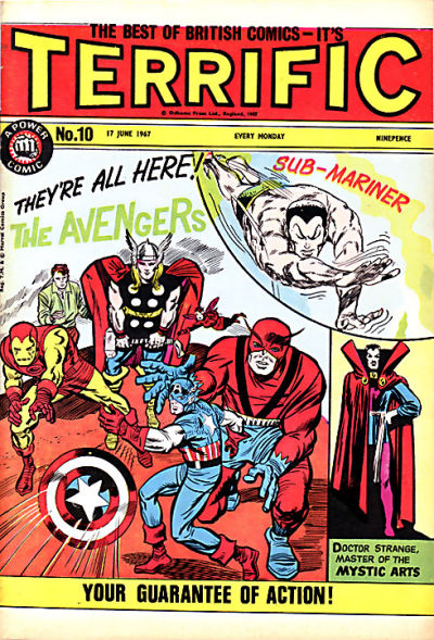 Cover for Terrific! (IPC, 1967 series) #10