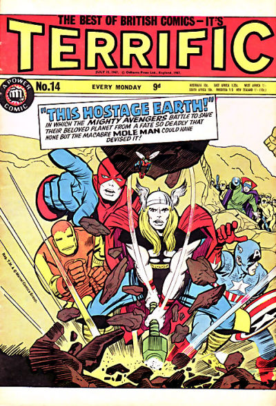 Cover for Terrific! (IPC, 1967 series) #14