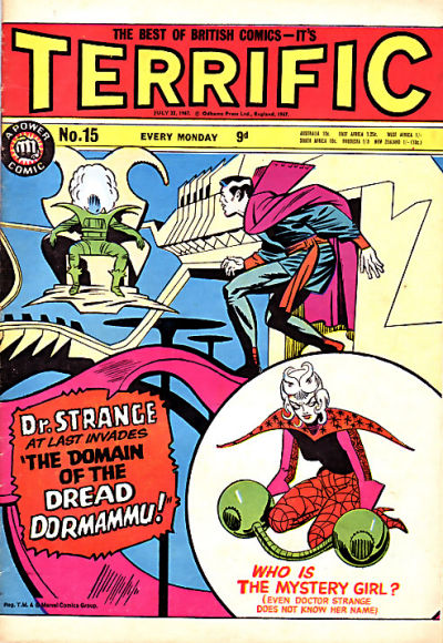 Cover for Terrific! (IPC, 1967 series) #15