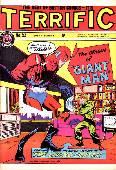 Cover for Terrific! (IPC, 1967 series) #23