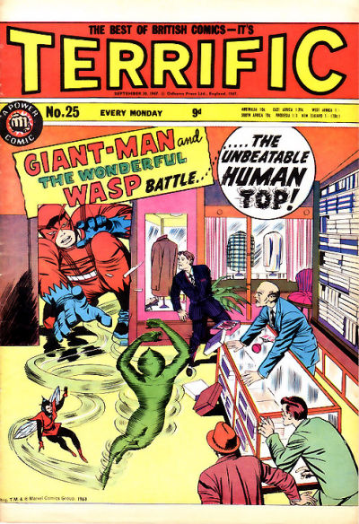 Cover for Terrific! (IPC, 1967 series) #25