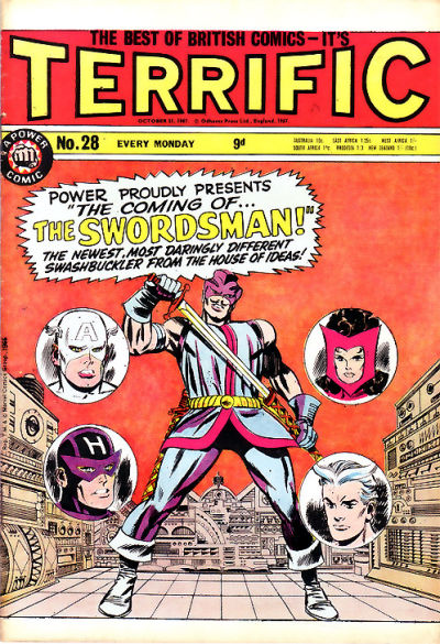 Cover for Terrific! (IPC, 1967 series) #28