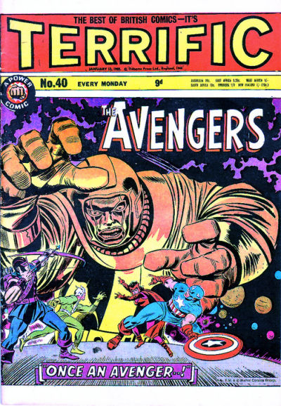 Cover for Terrific! (IPC, 1967 series) #40